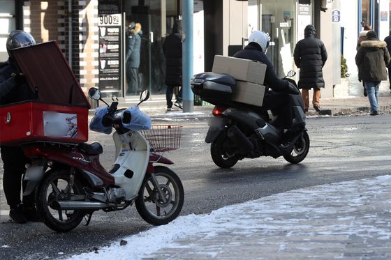 폭설에 배달시장도 혼돈…배달앱 "무료배달은 그대로"