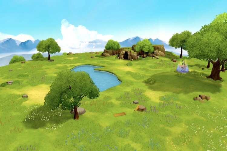 본문 이미지 - 국립중앙박물관을 메타버스로 재해석한 힐링동산