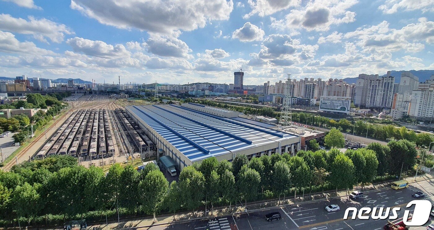 본문 이미지 -  사진은 서울교통공사 창동차량기지를 비롯한 일대 현장 모습. /뉴스1 ⓒ News1 이성철 기자
