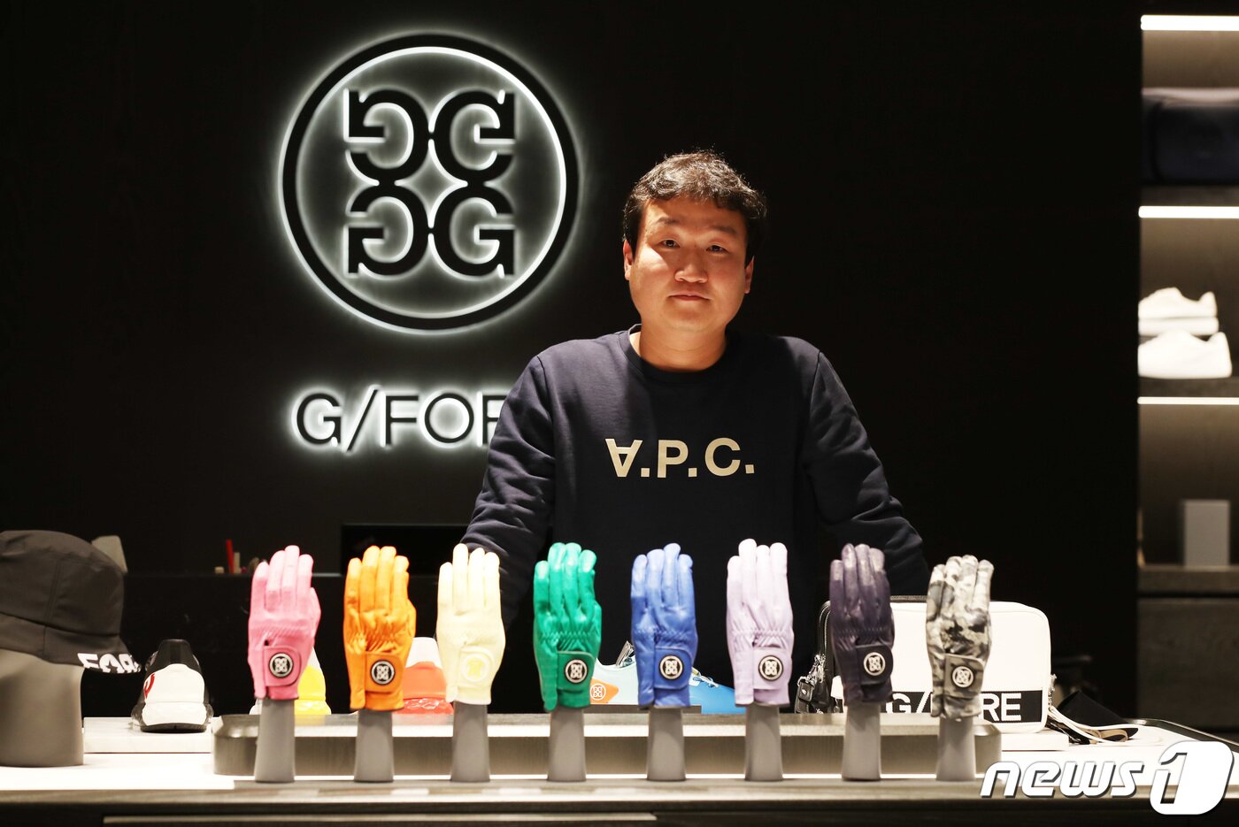 본문 이미지 - 손상훈 롯데백화점 상품본부 골프 레져 치프 바이어가 13일 서울 중구 롯데백화점 본점에서 뉴스1과 인터뷰를 갖고 있다. 2021.10.13/뉴스1 ⓒ News1 박지혜 기자