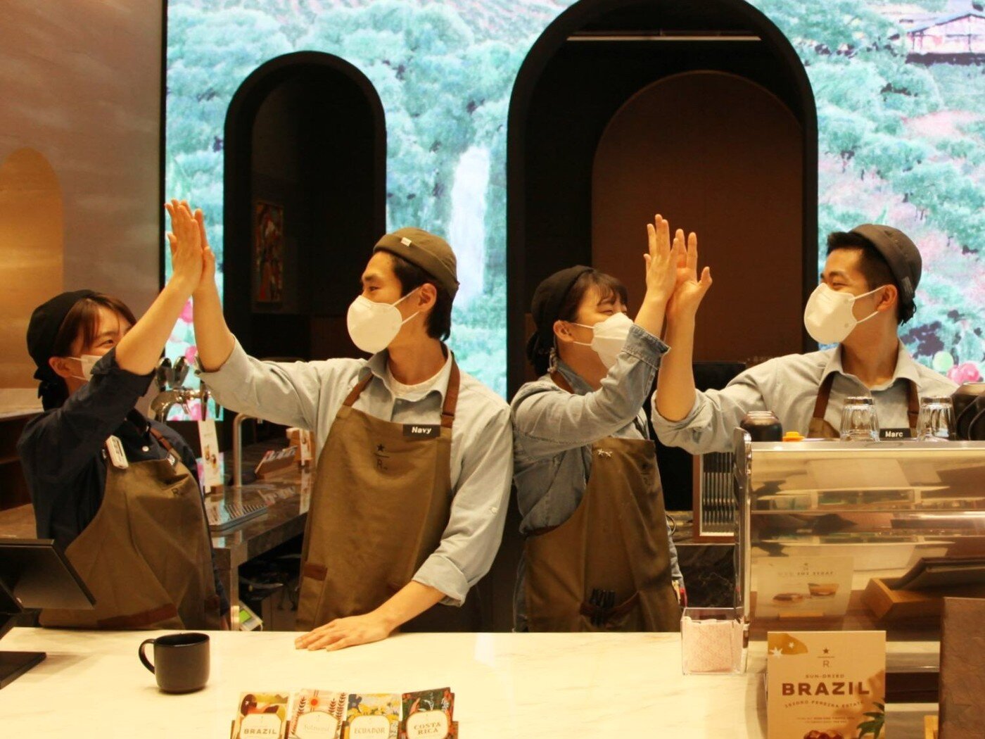 본문 이미지 - 스타벅스 별다방 파트너(스타벅스커피코리아 제공)ⓒ 뉴스1