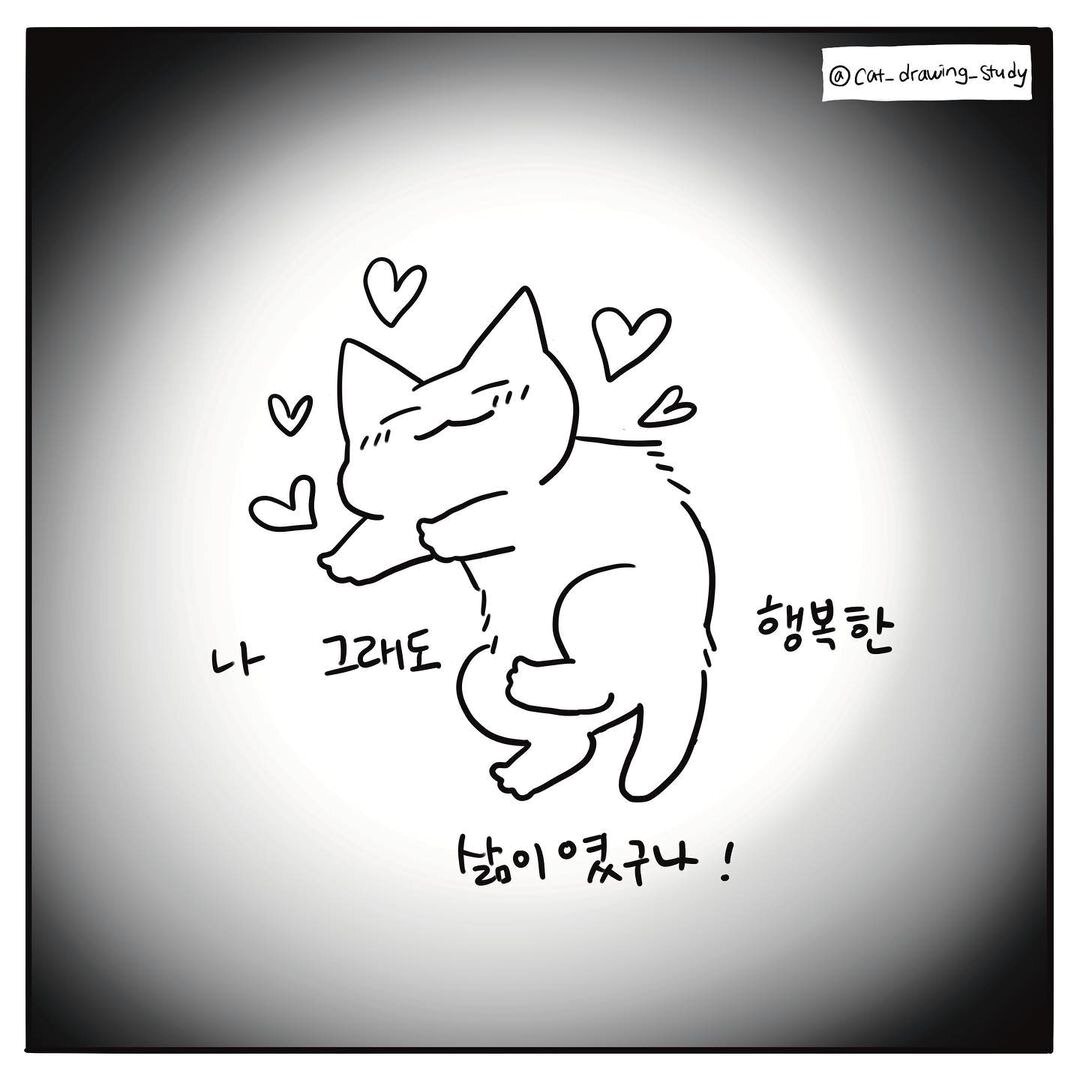 본문 이미지 - 고양이그림공부 ⓒ 뉴스1