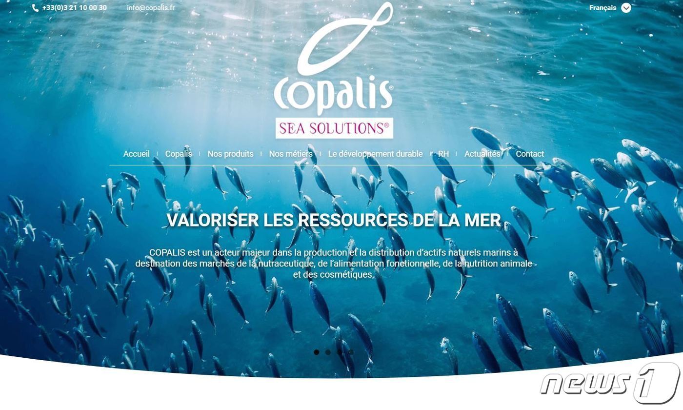 본문 이미지 - 아이슬란드 오션 클러스터의 기업 중 하나인 코팔리스&#40;Copalis 누리집 갈무리&#41;ⓒ 뉴스1