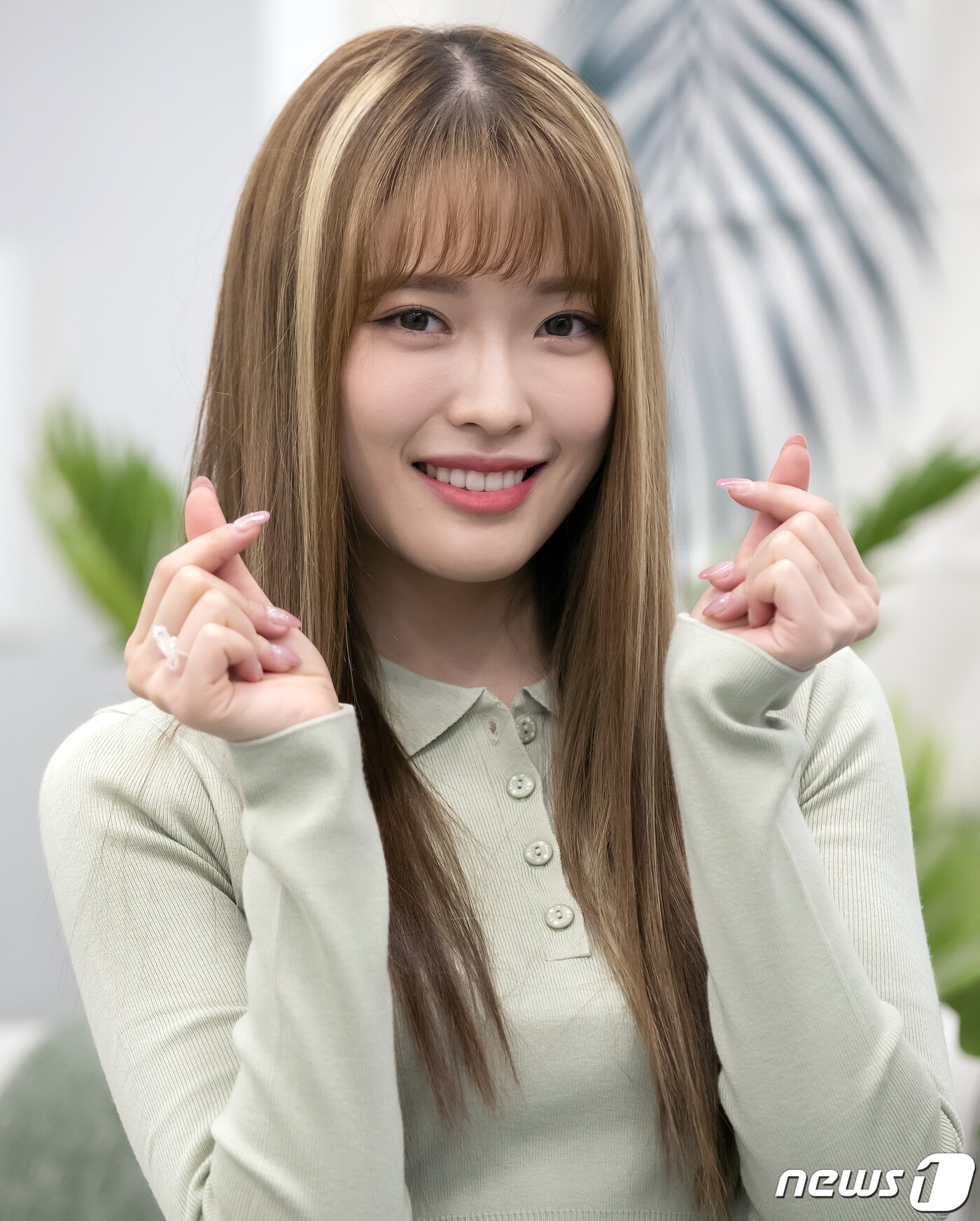 본문 이미지 - 미스틱스토리의 첫 걸그룹 빌리(Billlie)의 하람 ⓒ News1 김진환 기자