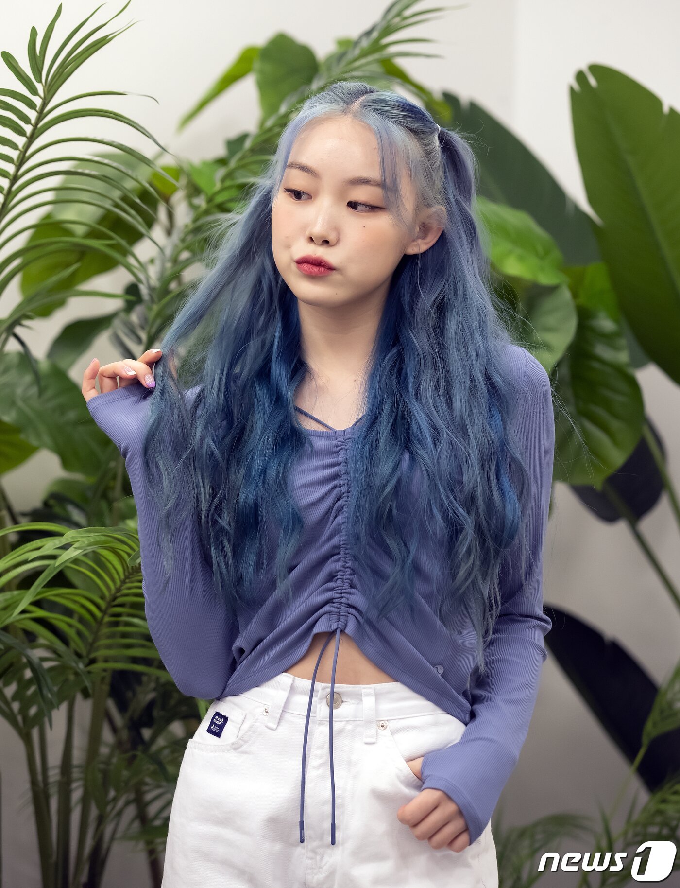 본문 이미지 - 미스틱스토리의 첫 걸그룹 빌리(Billlie)의 수현 ⓒ News1 김진환 기자
