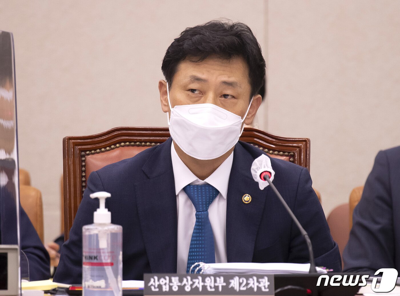 본문 이미지 - 박기영 산업통상자원부 2차관이 5일 국회 산업통상자원중소벤처기업위원회의 산업통상자원부 국정감사에서 의원들 질의에 답을 하고 있다. 2021.10.5/뉴스1 ⓒ News1 이동해 기자