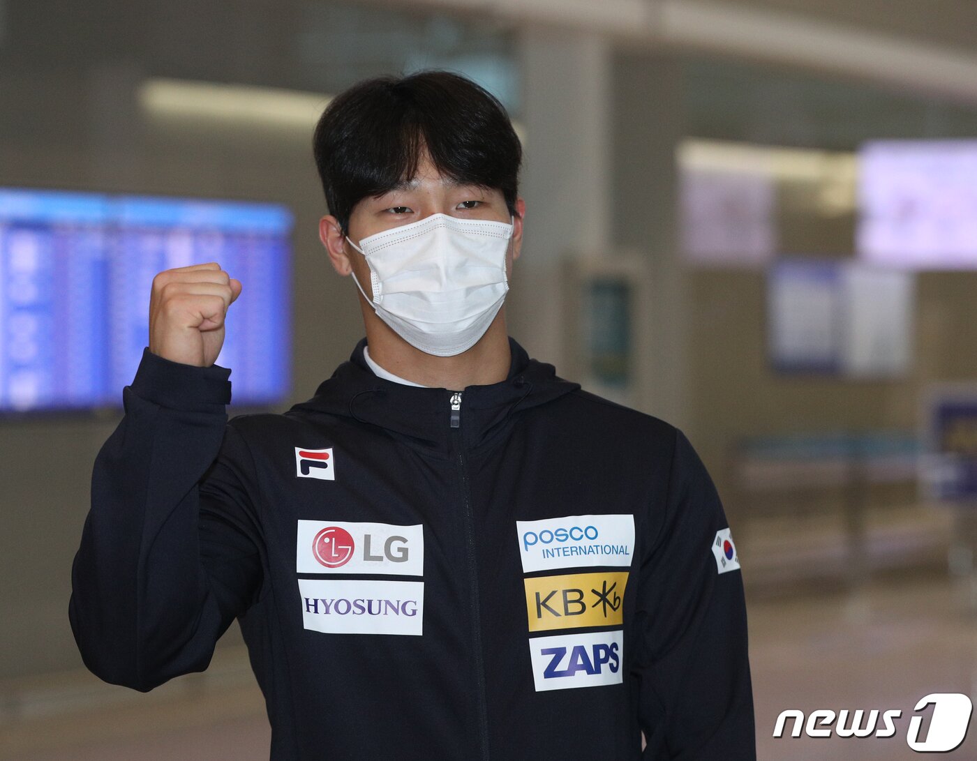 본문 이미지 - 베이징 동계올림픽 출전을 앞둔 윤성빈. 2021.10.5/뉴스1 ⓒ News1 신웅수 기자