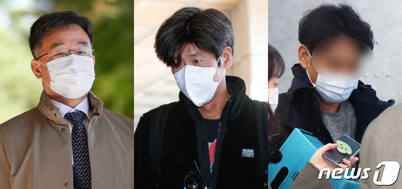 본문 이미지 - 경기 성남시 대장동 개발 특혜 의혹을 수사 중인 검찰이 1일 화천대유 대주주 김만배씨(왼쪽부터), 화천대유의 관계사 천화동인 4호의 소유주 남욱 변호사, 성남도시개발공사 전략투자팀장으로 대장동 사업 설계를 주도한 혐의를 받는 정민용 변호사의 구속영장을 청구했다.(뉴스1 DB) 2021.11.1/뉴스1
