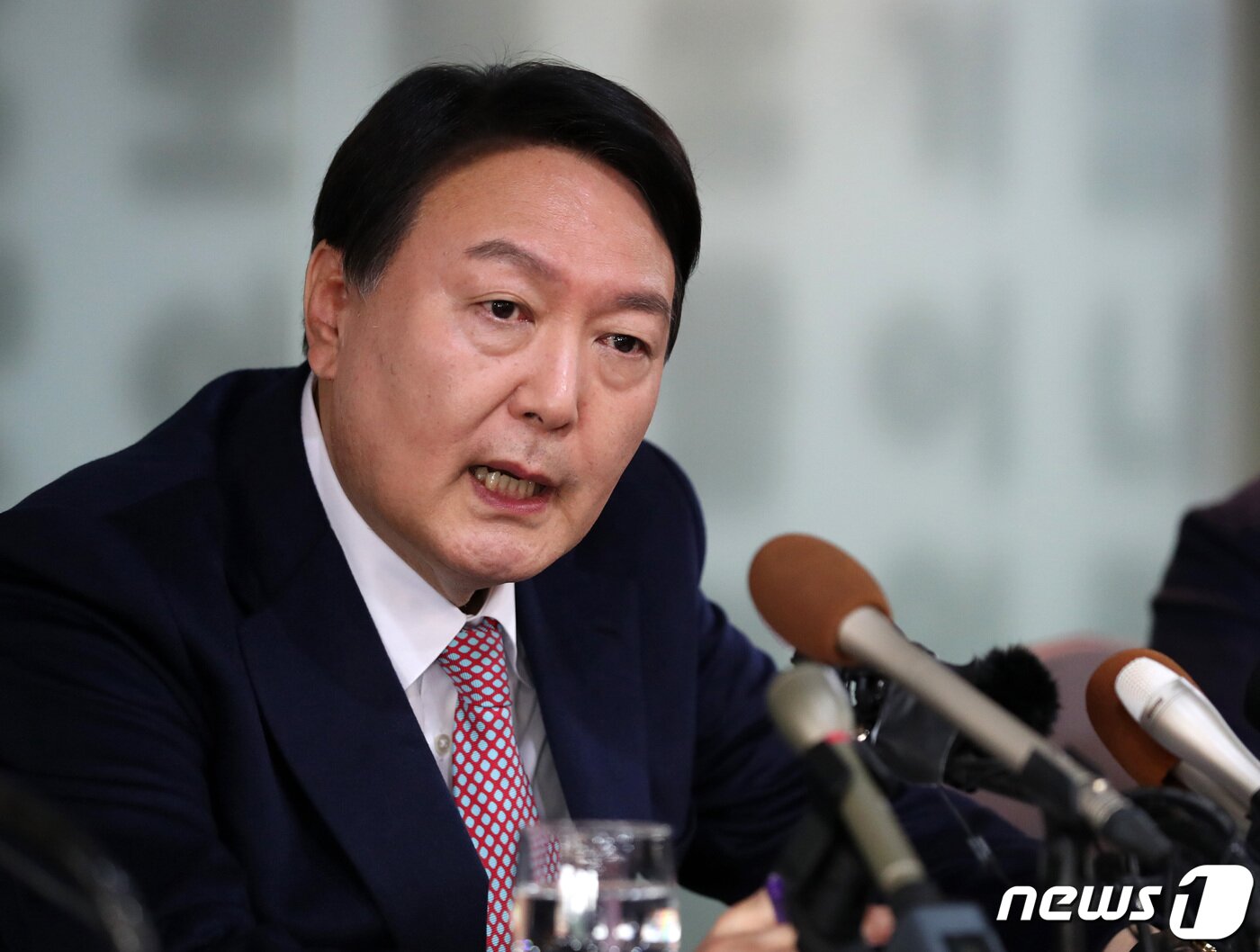 본문 이미지 - 윤석열 국민의힘 대통령후보. 2021.11.12/뉴스1 ⓒ News1 구윤성 기자