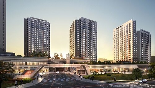 본문 이미지 - 화성동탄2 제일풍경채 퍼스티어 주출입구. ⓒ 뉴스1