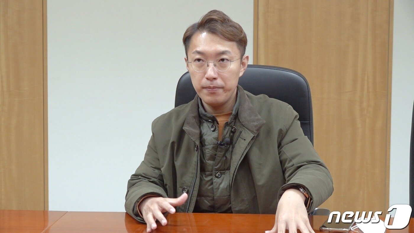 본문 이미지 - '동학개미운동' 신조어를 만든 소소하게 크게가 뉴스1과 인터뷰하고 있다. ⓒ News1 이승아 기자