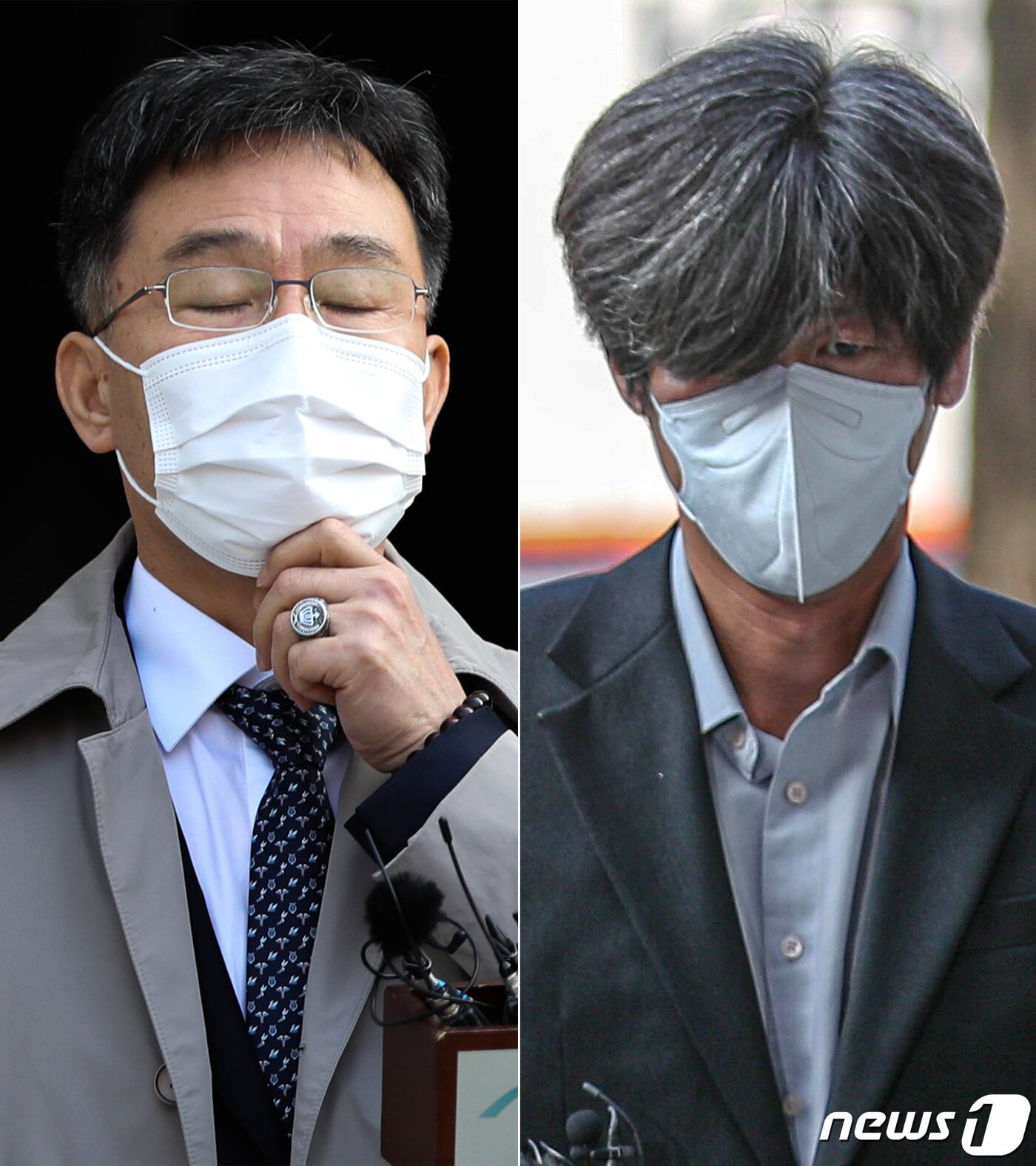 본문 이미지 - 경기 성남시 대장동 개발 특혜 의혹 핵심 인물인 화천대유자산관리(화천대유) 대주주 김만배씨와 천화동인 4호의 소유주 남욱 변호사가 구속됐다. 그러나 사업 당시 성남도시개발공사 전략투자팀장이었던 정민용 변호사는 구속을 피했다. 서울중앙지법 서보민·문성관 영장전담 부장판사는 3일 특정경제범죄처벌법상 배임 등 혐의를 받는 김씨와 남 변호사에 대해 구속 전 피의자심문(영장실질심사)을 진행해 4일 0시30분께 구속영장을 발부했다. 서 부장판사와 문 부장판사는 "범죄 혐의가 소명되고 증거인멸 염려가 있다＂고 발부 사유를 밝혔다. 2021.11.4/뉴스1 ⓒ News1 성동훈 기자,안은나 기자