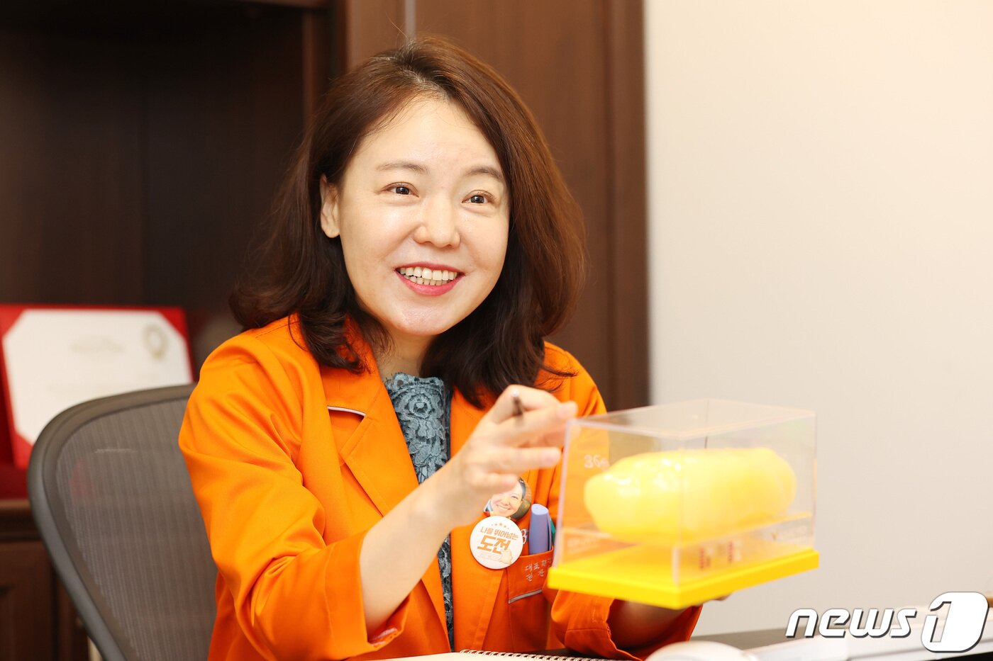 본문 이미지 - 김정은 365mc 올뉴강남본점 대표원장이 서울 강남구 365mc의원 강남본점에서 뉴스1과 인터뷰를 하고 있다./뉴스1 ⓒ News1 조태형 기자