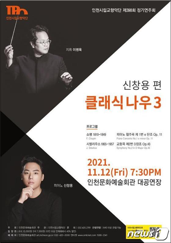 인천시립교향악단 '클래식 나우Ⅲ' 포스터.© 뉴스1