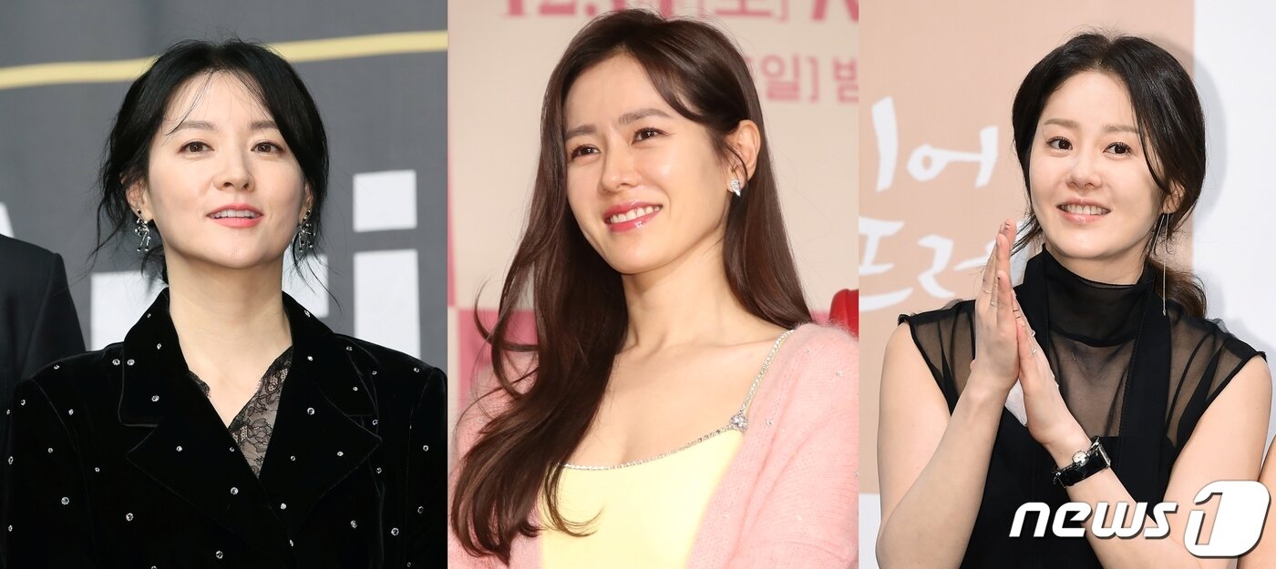 본문 이미지 - (왼쪽부터) 배우 이영애, 손예진, 고현정. ⓒ 뉴스1