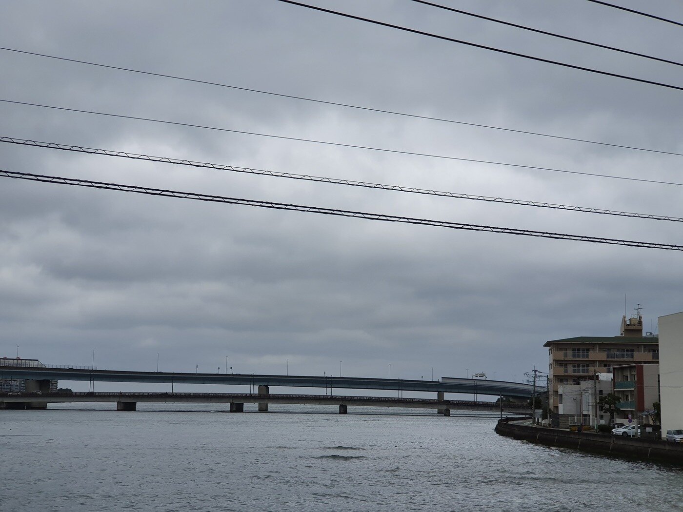 본문 이미지 - 1274년 여몽연합함대가 정박하던중 태풍을 만난 하카타 만. 조성관 작가 제공