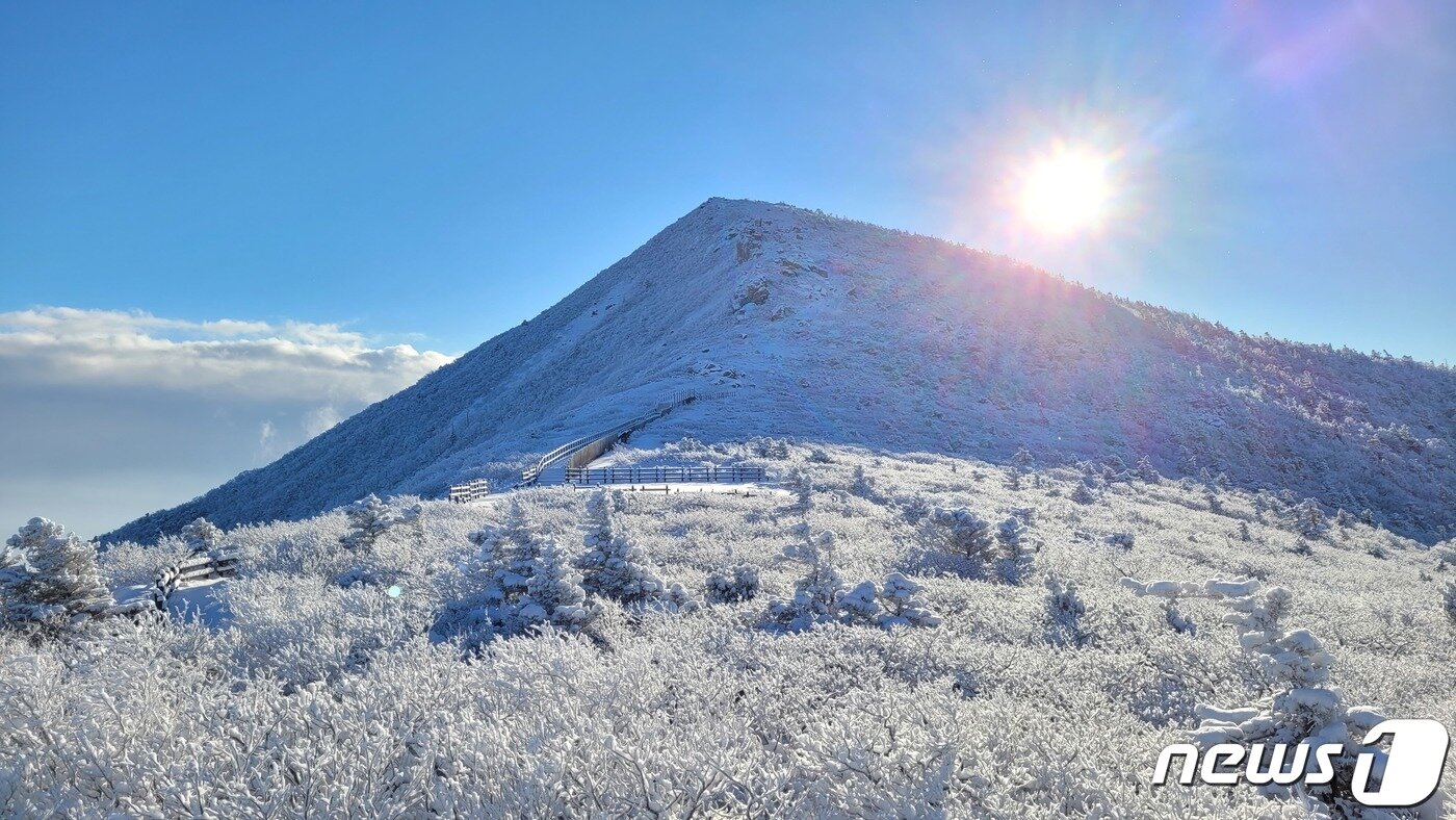 설악산 대청봉 일대 설경 자료사진.&#40;설악산국립공원사무소 제공&#41;