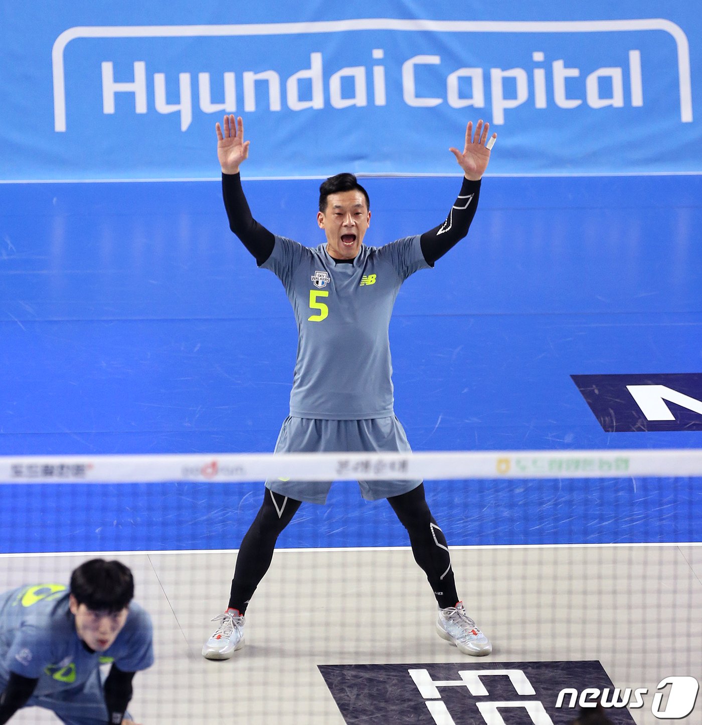 본문 이미지 - &#39;리베로의 전설&#39; 여오현도 이제는 현역에서 물러났다. &#40;현대캐피탈 제공&#41;