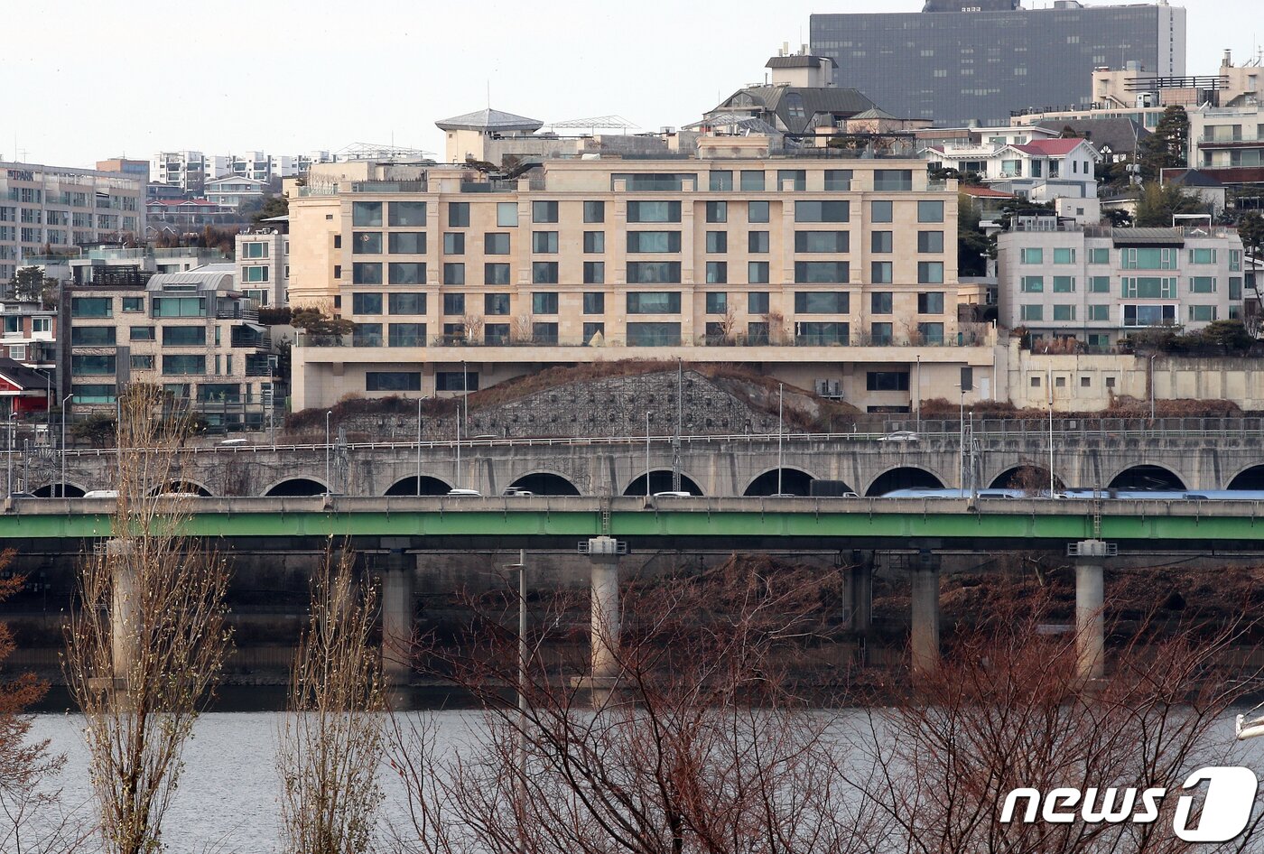본문 이미지 - 서울 용산구 한남동 파르크한남/뉴스1 ⓒ News1 김진환 기자