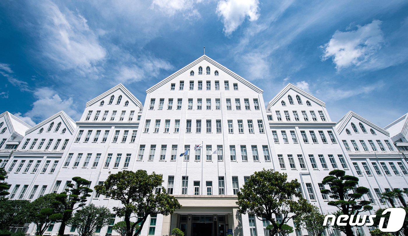 조선대학교 본관 전경./뉴스1