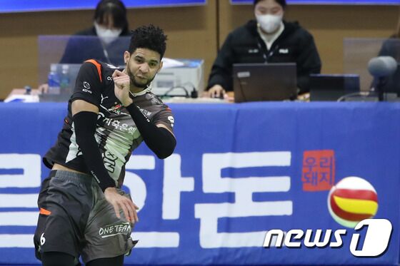 OK금융그룹 레오. /뉴스1 DB © News1 이광호 기자
