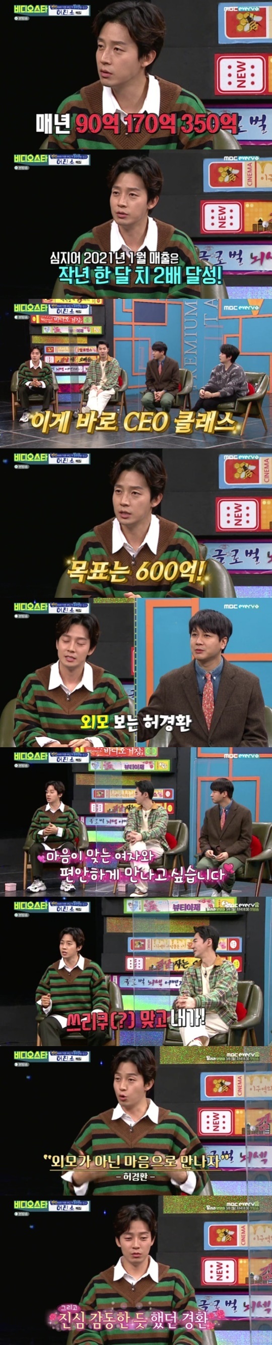‘Video Star’ Heo Gyeong-hwan, targets 60 billion won in business sales this year…  Until the ideal confession (general)