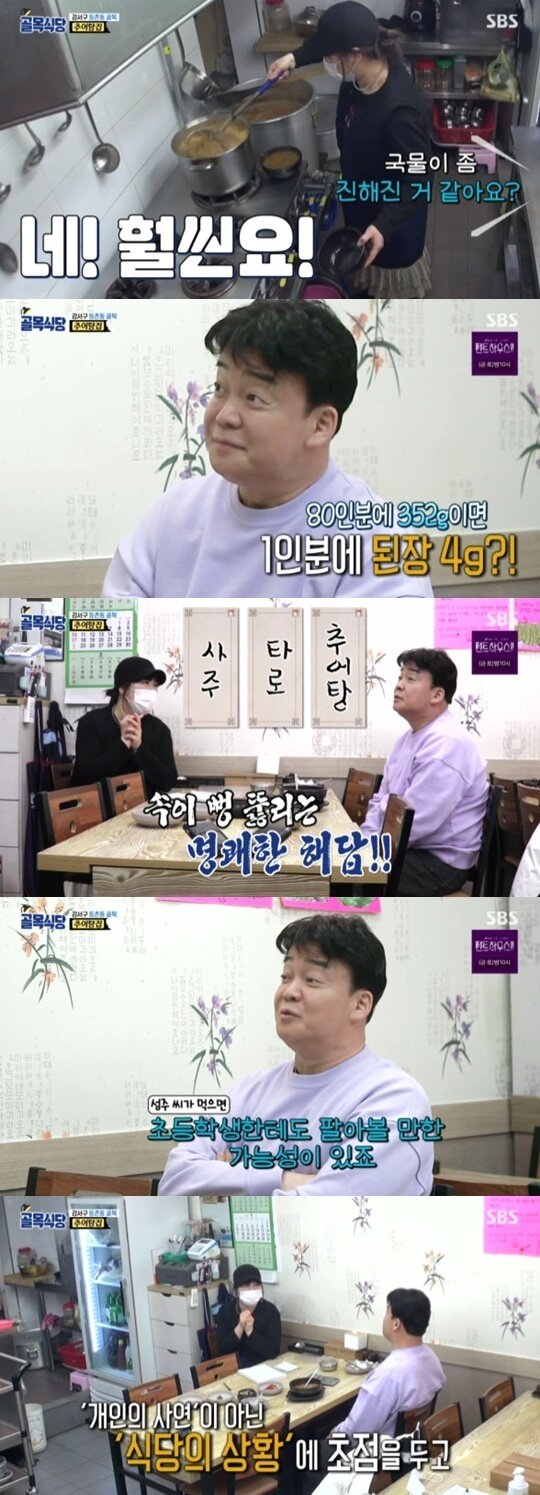 본문 이미지 - SBS '백종원의 골목식당' ⓒ 뉴스1