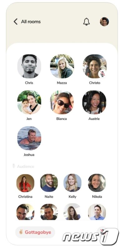 본문 이미지 - 클럽하우스 이용화면 (애플 앱스토어 갈무리) ⓒ 뉴스1