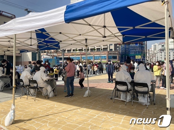 A bunch of 42 people from South Gyeongsang Province are confirmed…  34 people in Jinju and Geoje alone