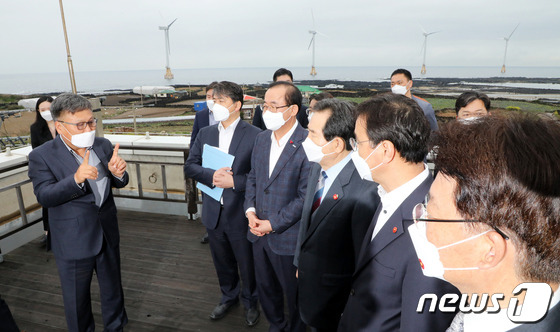 '제주 해상풍력발전 앞으로는…'