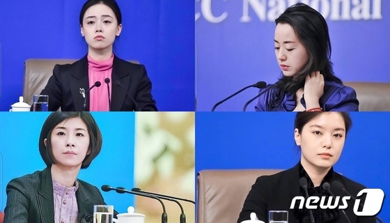 중국 외교부, ‘4 번째 미인 통역사’주목 … ‘소녀’에서 ‘머리핀’여동생까지