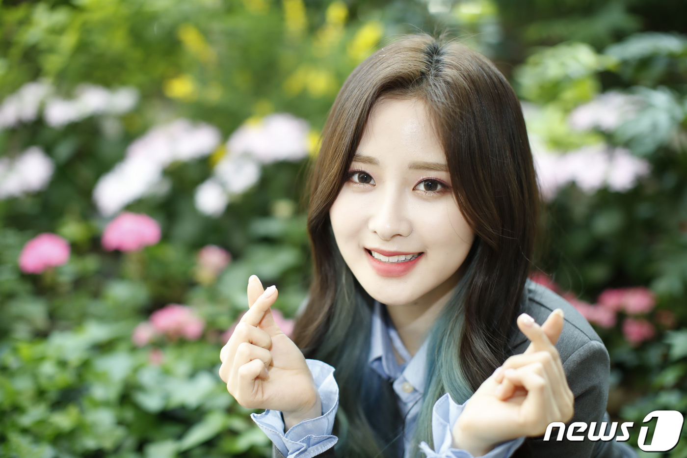 루나솔라 지안, 봄을 닮은 미소 - 뉴스1