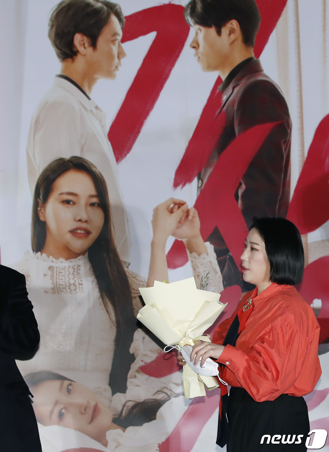 (서울=뉴스1) 권현진 기자 = 김영희 감독이 24일 오후 서울 광진구 롯데시네마 건대입구점에서 열린 영화 '기생춘' 언론시사회 및 기자간담회에  참석하고 있다.‘기생춘’은 엉뚱 …