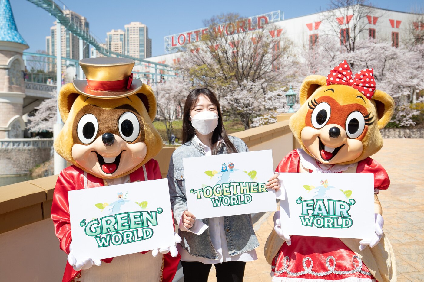 본문 이미지 - 롯데월드 ESG경영 선포식ⓒ 뉴스1