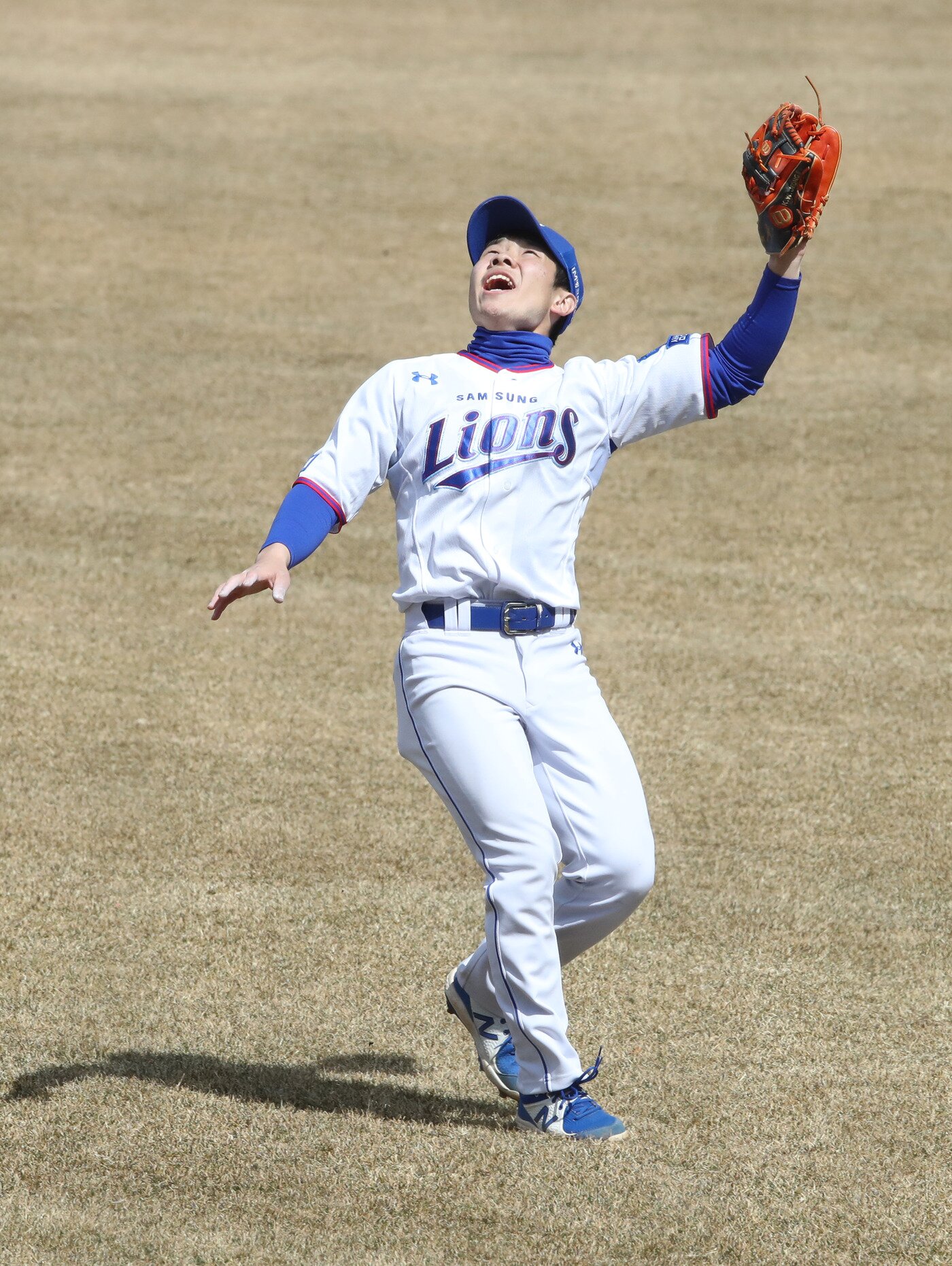 본문 이미지 - 삼성 라이온즈 내야수 김지찬은 3일 롯데자이언츠와의 연습경기에서 4타수 1안타를 기록했다.(삼성 라이온즈 제공) ⓒ 뉴스1