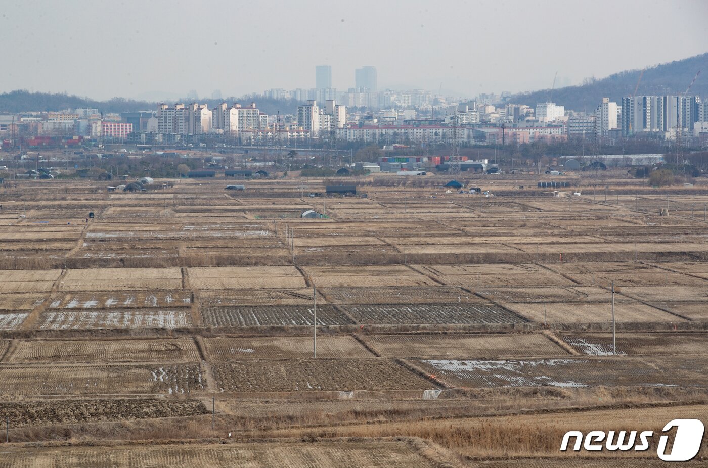 본문 이미지 -  3기 신도시로 지정된 경기 부천시 대장동 대장신도시 예정부지의 모습.  /뉴스1 ⓒ News1 이재명 기자