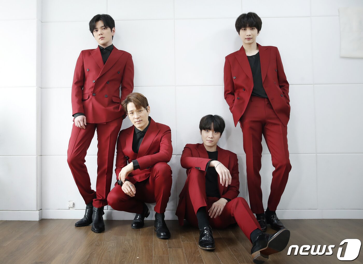 본문 이미지 - 서울 논현동 브이엘엔터테인먼트. 그룹 트리탑스(반형문, 장유준, 김일군, 이우곤) 인터뷰. 2021.3.9/뉴스1 ⓒ News1 권현진 기자