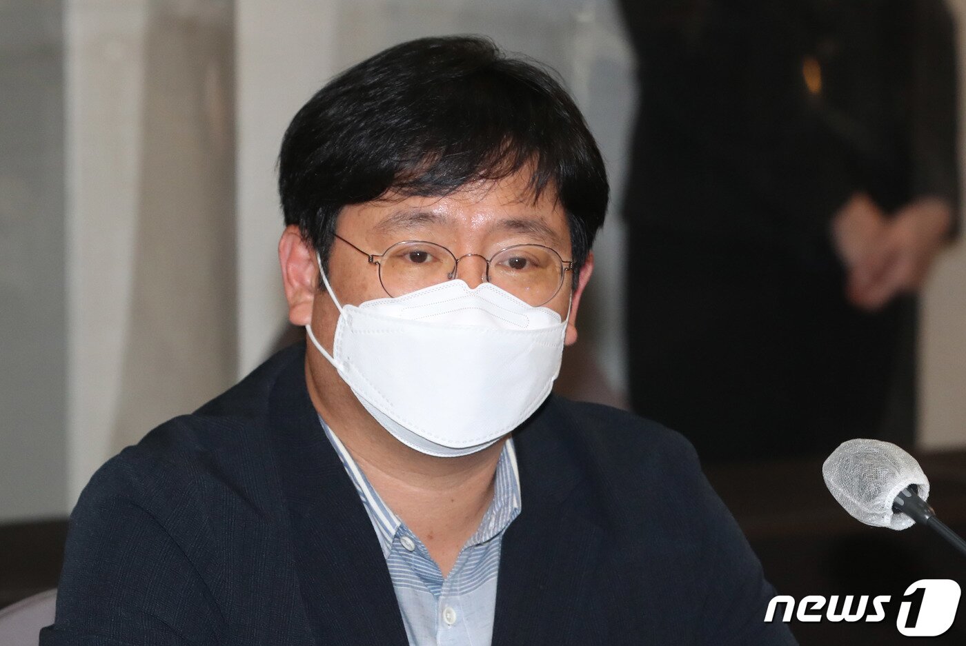 본문 이미지 - 최인혁 네이버 최고운영책임자. 2021.4.22/뉴스1 ⓒ News1 송원영 기자