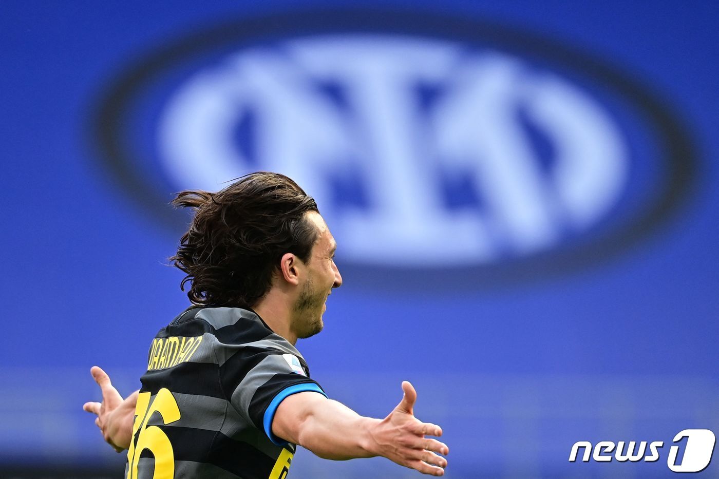 본문 이미지 - 인터밀란의 마테오 다르미안.  ⓒ AFP=뉴스1