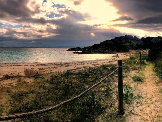 본문 이미지 - 마우로 모란디가 공개한 부델리 섬의 해변 (페이스북 갈무리) ⓒ 뉴스1