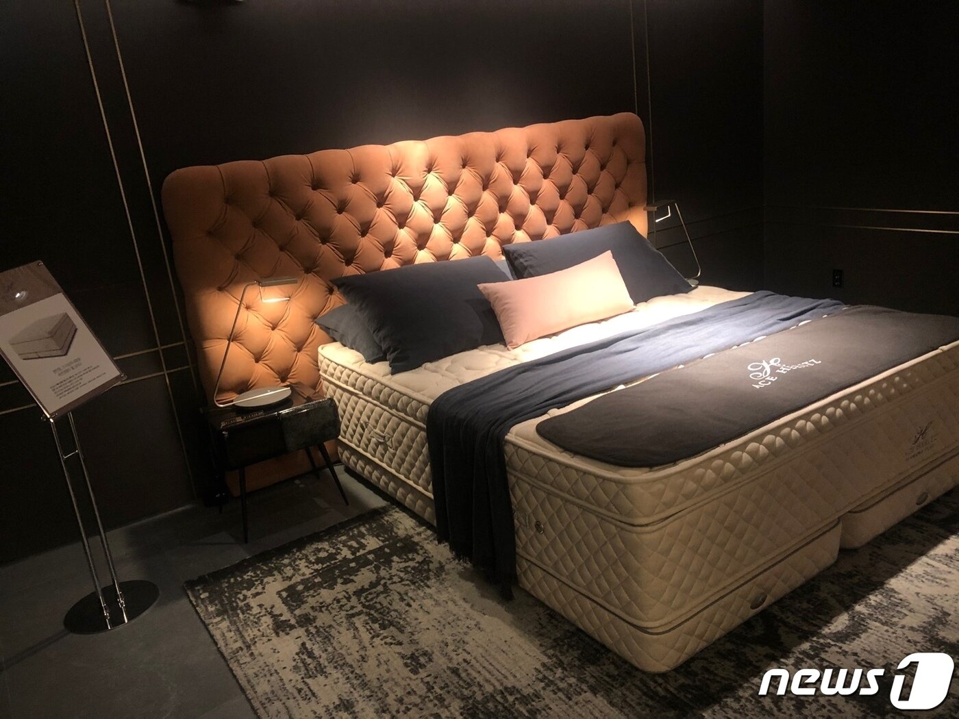 본문 이미지 - 에이스에비뉴 지하 1층 에이스헤리츠 내 수면 체험 공간. ⓒ 뉴스1 문대현 기자