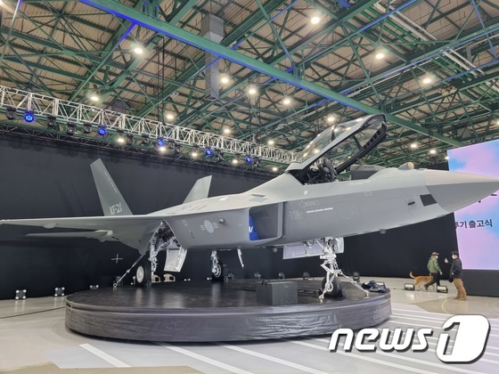 국산 전투기 KF-21 '보라매' 시제 1호기 (방위사업청 제공) 2021.4.9/뉴스1