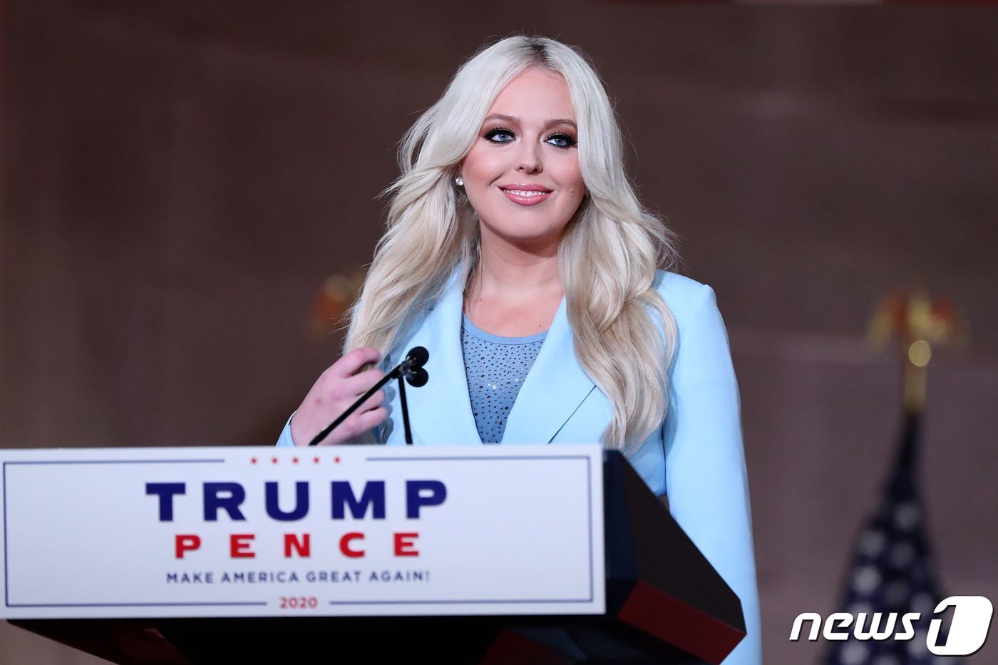 본문 이미지 - 트럼프 전 대통령의 막내딸 티파니 트럼프 ⓒ AFP=뉴스1