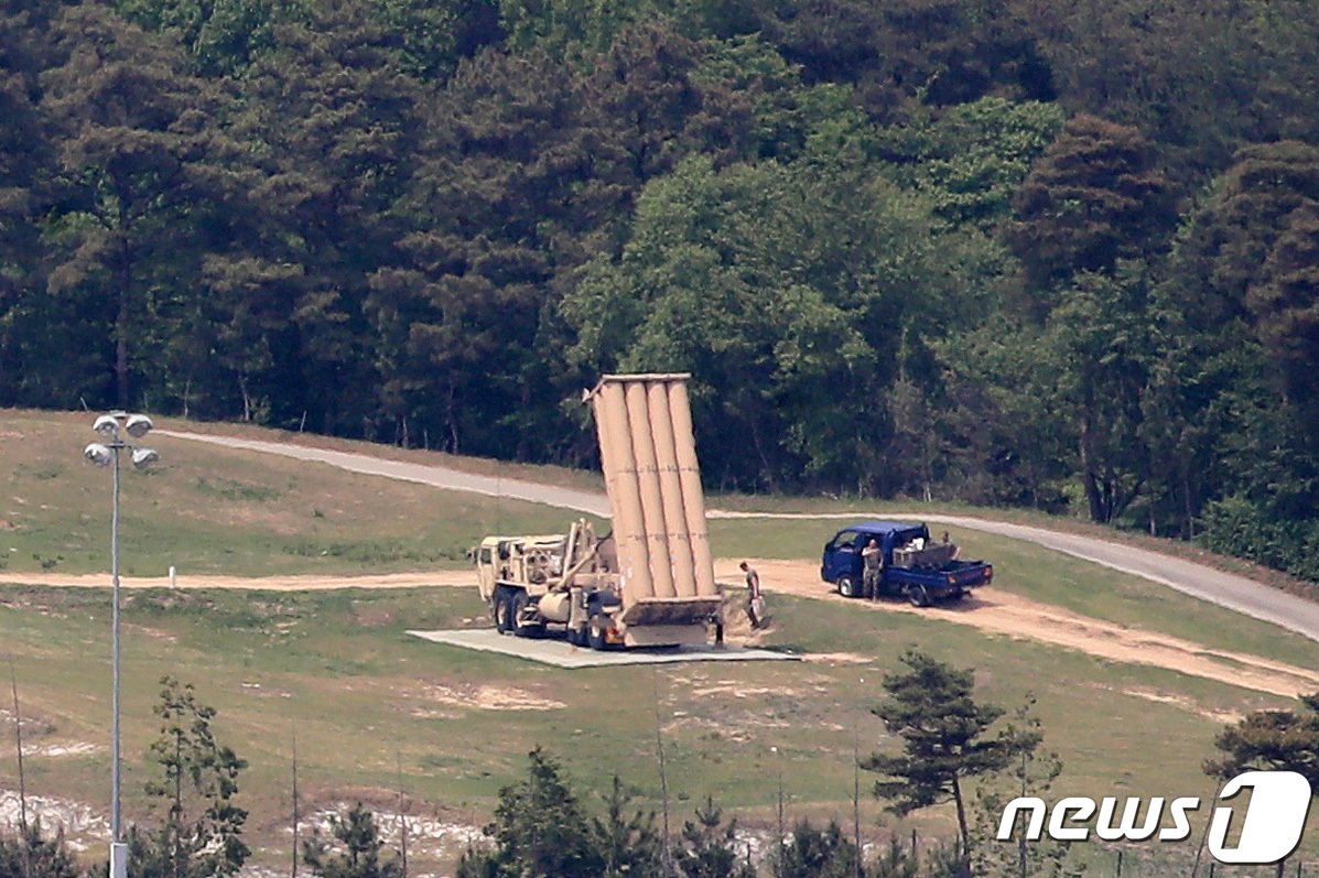 경북 성주군 초전면 소성리 사드&#40;THAAD·고고도미사일방어체계&#41; 기지. 2021.5.14/뉴스1 ⓒ News1 공정식 기자