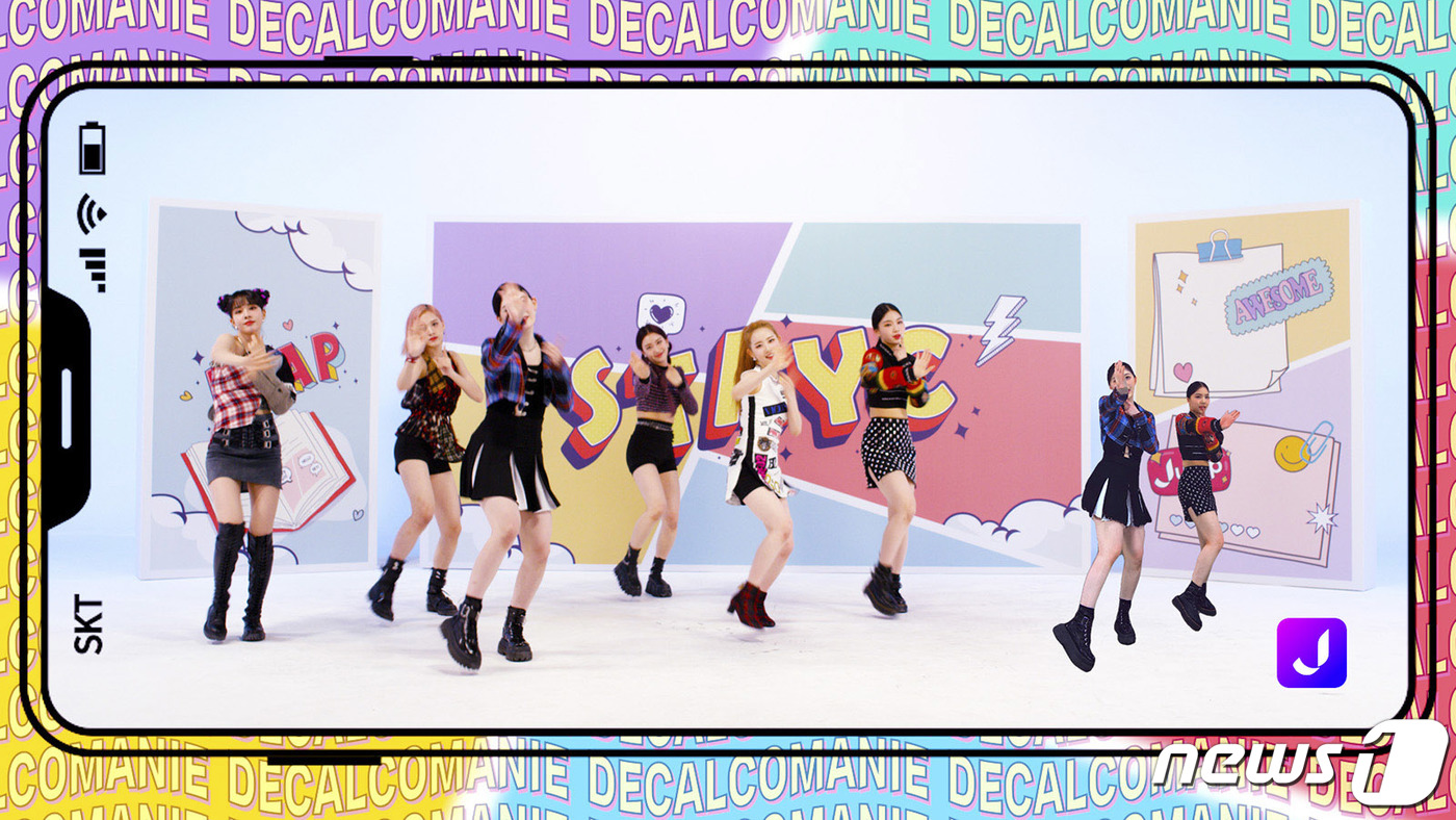 (서울=뉴스1) = SK텔레콤(대표이사 박정호)이 ‘K팝 메타버스 프로젝트’ 협업 아티스트로 신예 K팝 아이돌 그룹 ‘스테이씨(STAYC)’를 새롭게 선정하고 관련 콘텐츠를 선보인 …