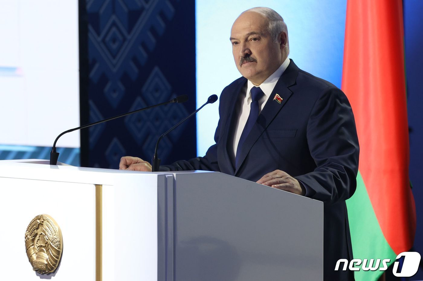 본문 이미지 - 알렉산드르 루카셴코 벨라루스 대통령. ⓒ AFP=뉴스1