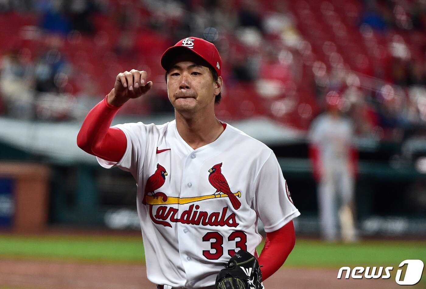 본문 이미지 - 김광현은 5일(한국시간) 제이콥 디그롬과 선발 맞대결을 펼친다. ⓒ AFP=뉴스1