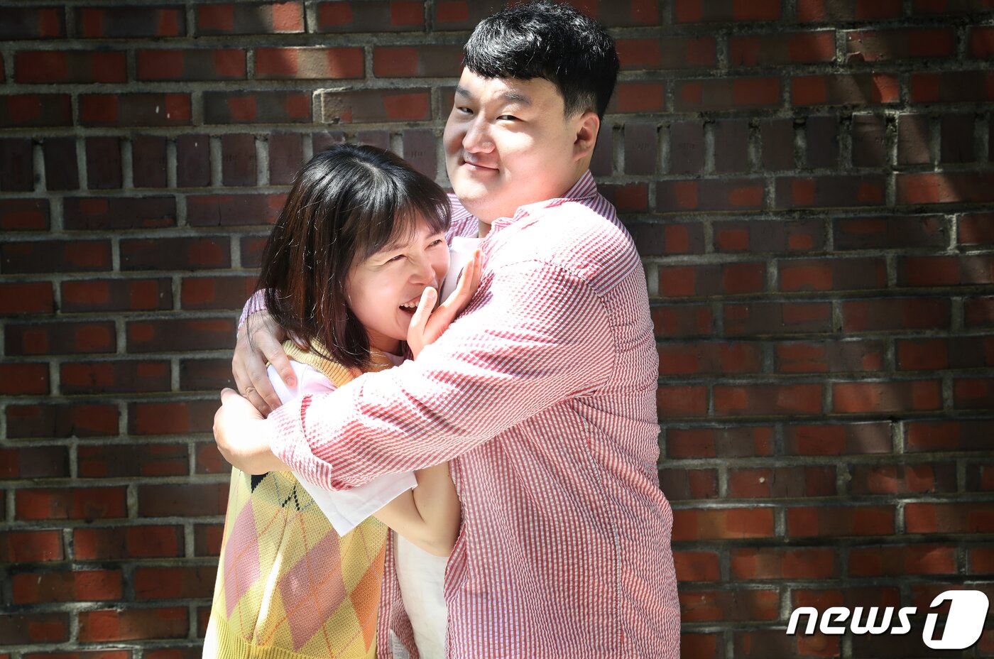 본문 이미지 - 개그맨 부부 배정근 김단하(왼쪽) ⓒ News1 권현진 기자