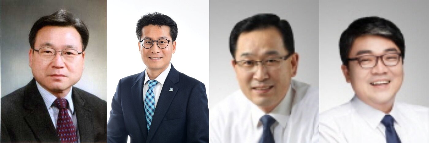 본문 이미지 - 권혁중 전 문체부 부이사관, 박지우 충북도 서울사무소장, 정상교 도의원, 서동학 도의원.ⓒ 뉴스1