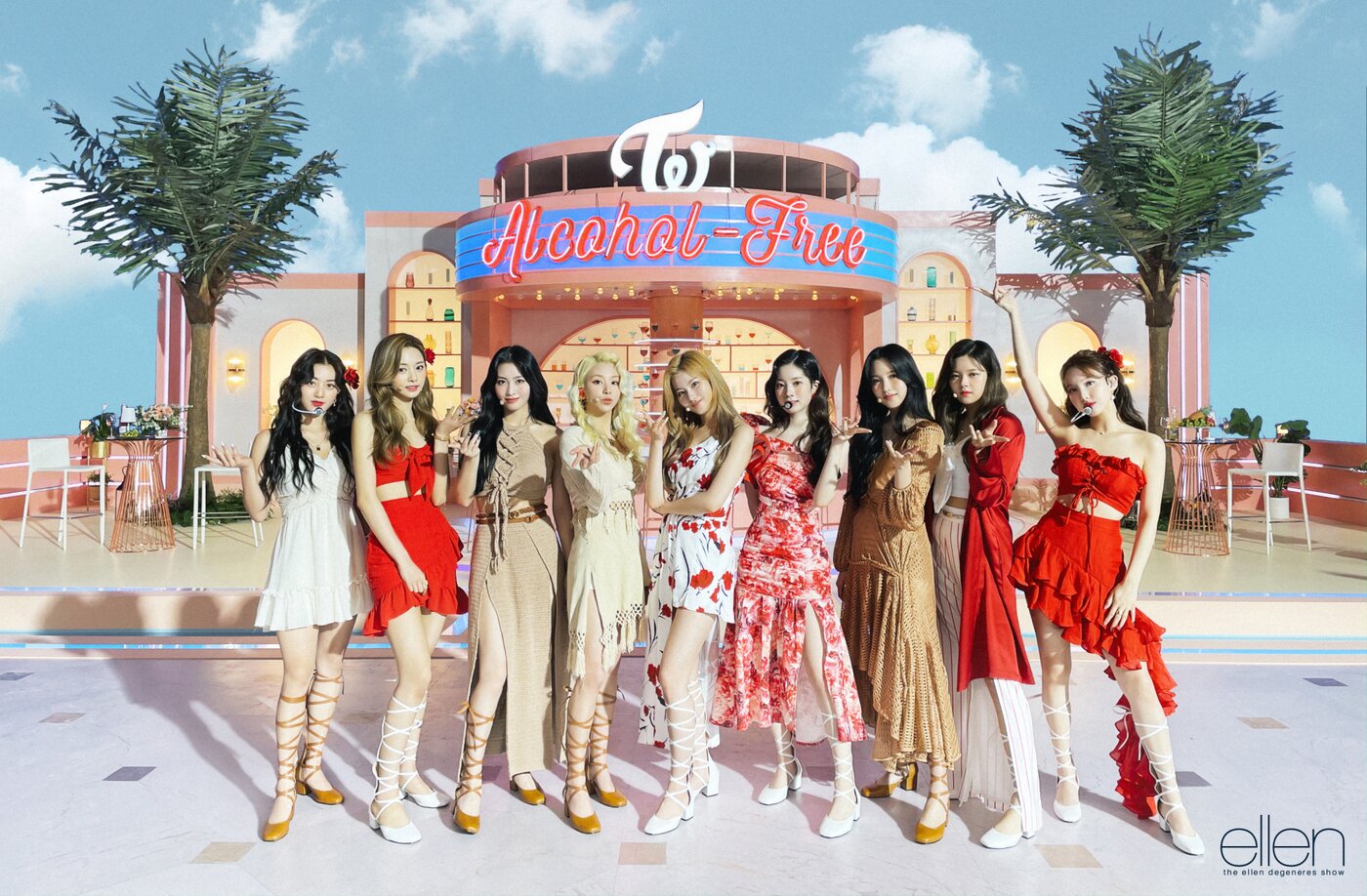트와이스, 美 '엘렌쇼'에서 신곡 'Alcohol-Free' 퍼포먼스 최초 공개 - 뉴스1 트와이스, 美 '엘렌쇼'에서 신곡 'Alcohol-Free' 퍼포먼스 최초 공개 - 뉴스1
